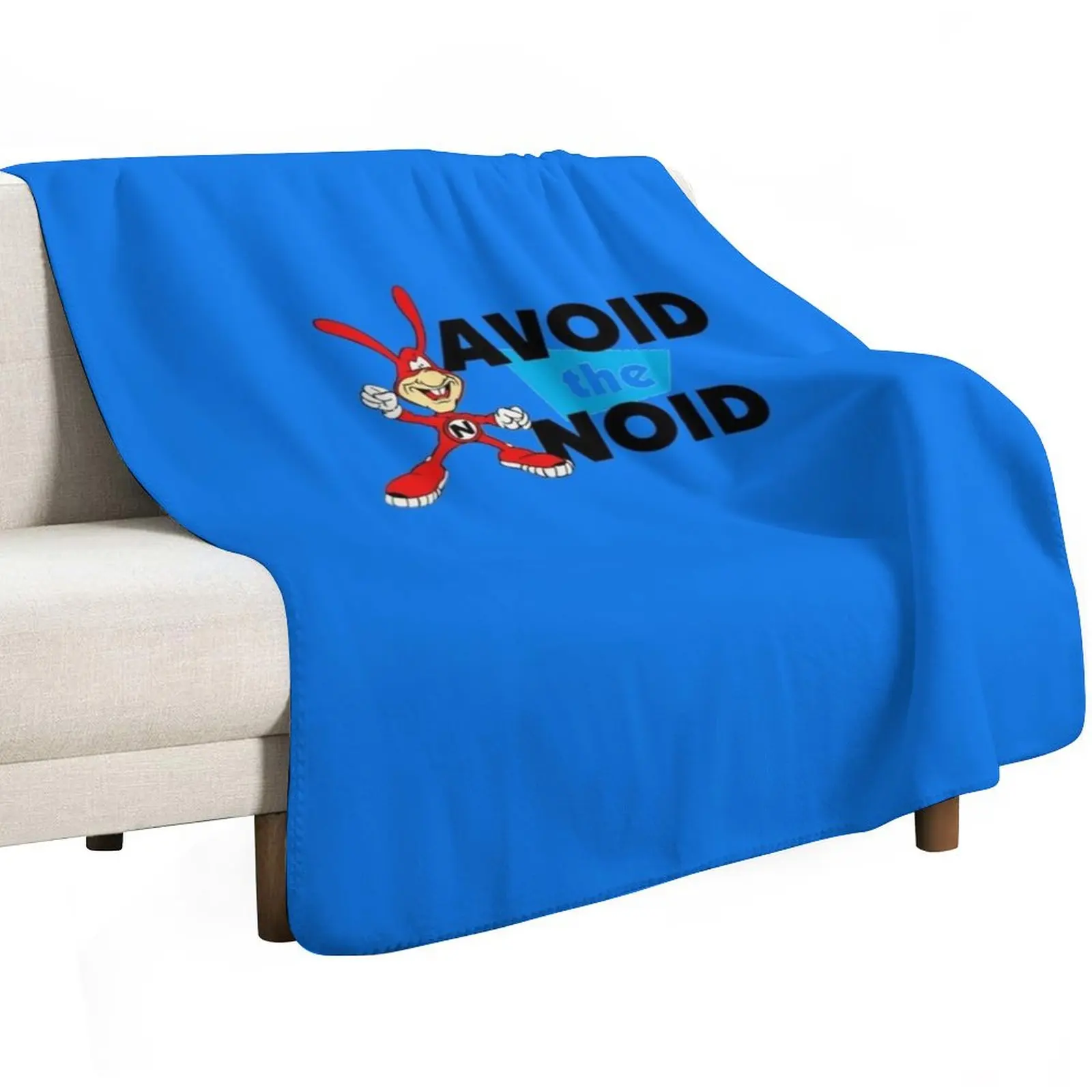 Avoid The Noid - The Flop House Essential T-Shirt Throw Blanket Cozy Napping Blanket Gift for Mom Dad