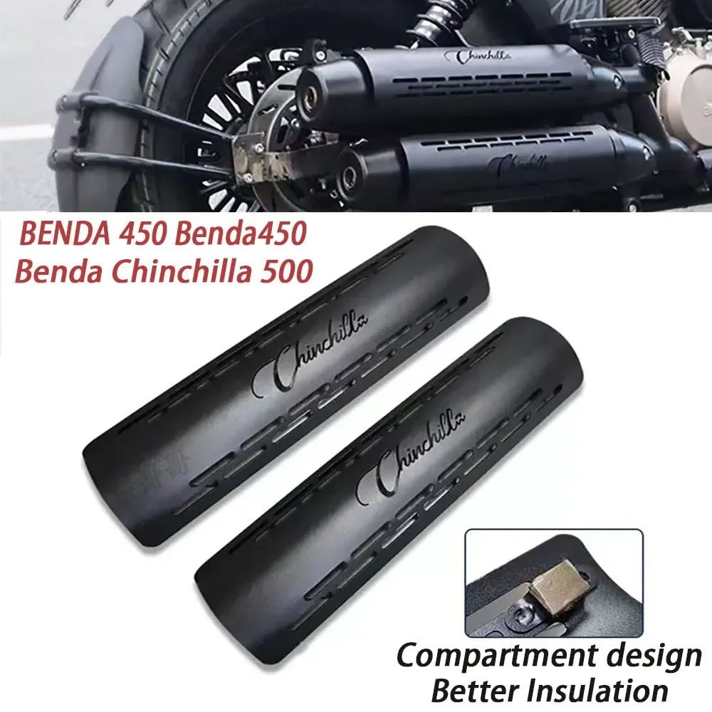 

Benda Chinchilla 500 Chinchilla500 500Chinchilla Exhaust Pipe Heat Shield Suitable For Benda 450 Heat Shield Decorative Cover