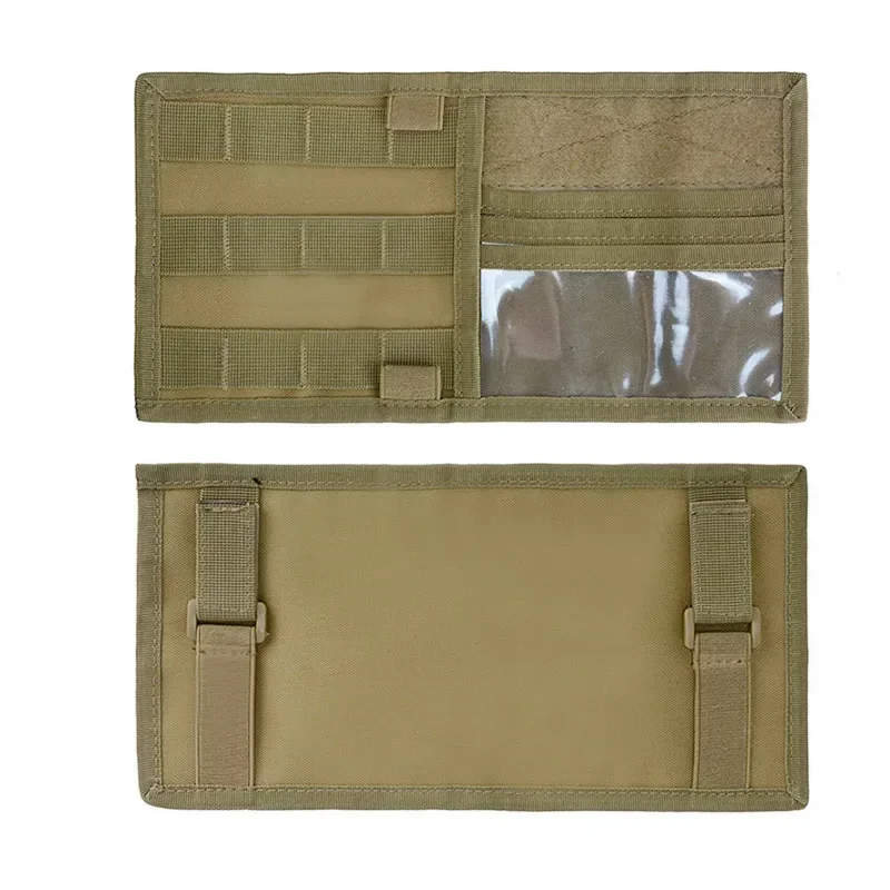 Tactical MOLLE Vehicle Visor Panel Truck Car Sun Visor Organizer CD Bag Holder Pouch Auto Accessories