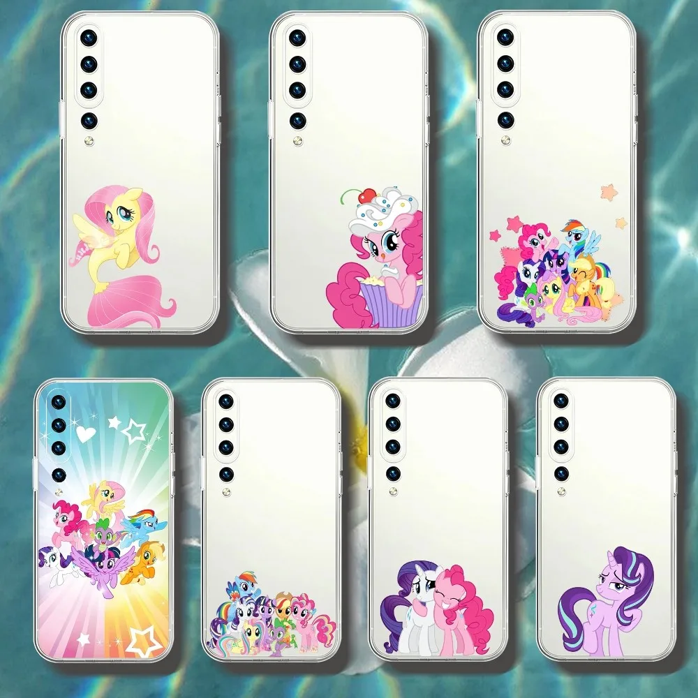 My L-Little P-Pony Phone Case For Xiaomi 11 Redmi Note 11 5G 8T 9A 9 10T Note8Pro Note9 12SUltra Transparent Case