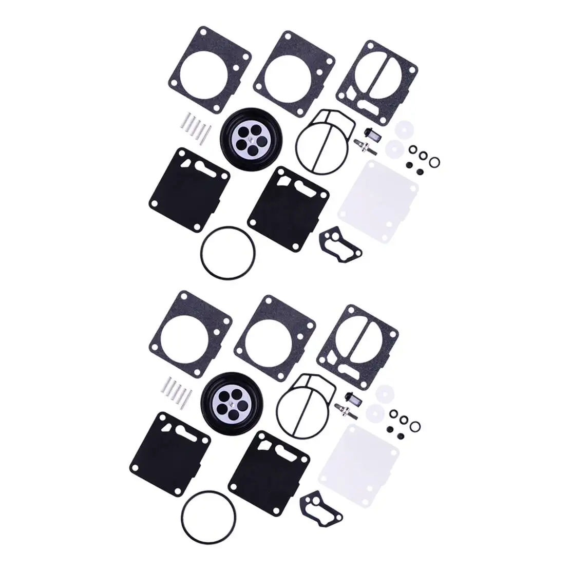 

2 комплекта карбюратора для лодки, ремонтные комплекты карбюратора, пригодные для Seadoo GS GSI GSX GT GTI GTS GTX HX SP SPI SPX Challenger Daytona Yamaha