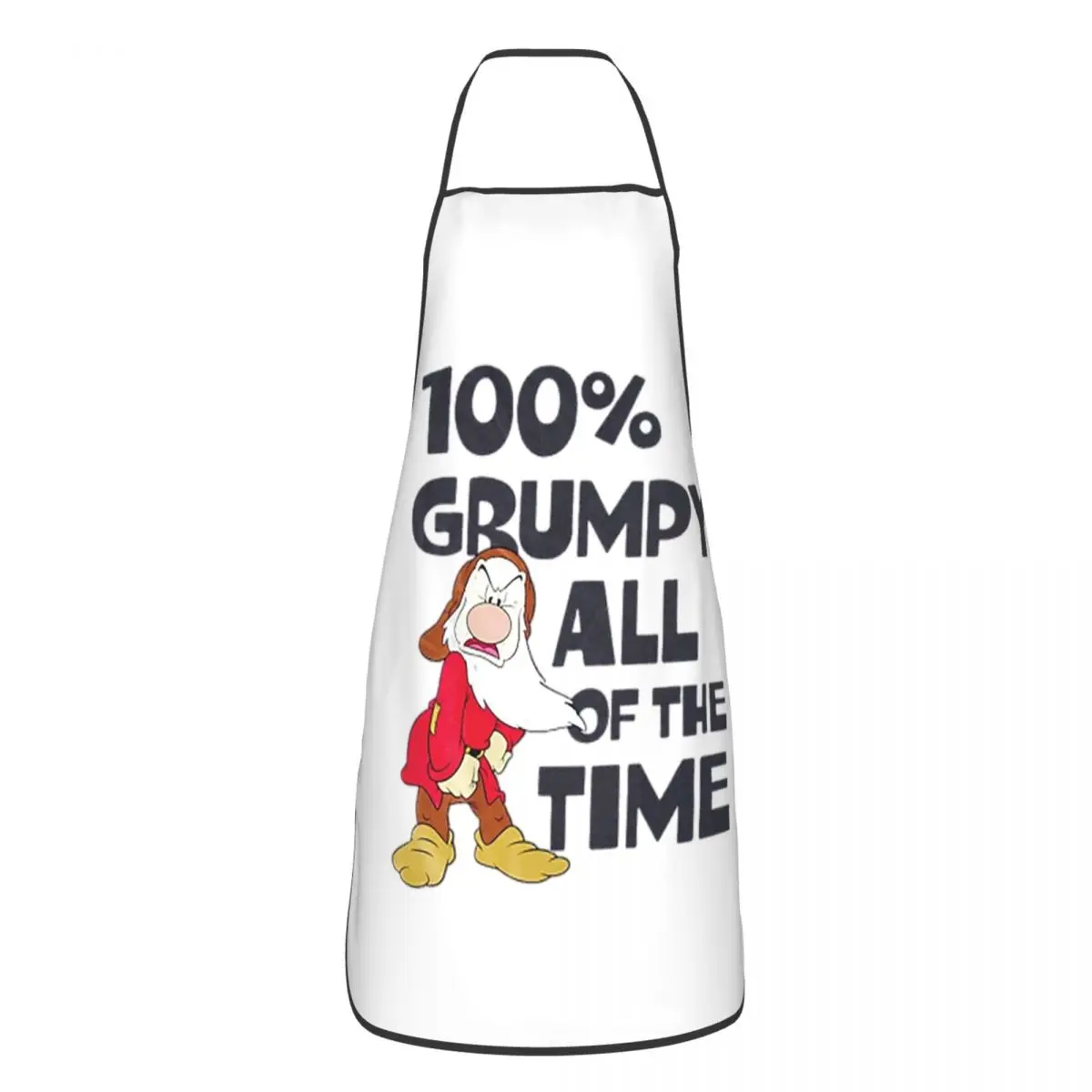 

Grumpy, карликовый планшетофон для готовки, фартук для выпечки, слюнявчик без рукавов для уборки кухни, передник для женщин и мужчин, картина