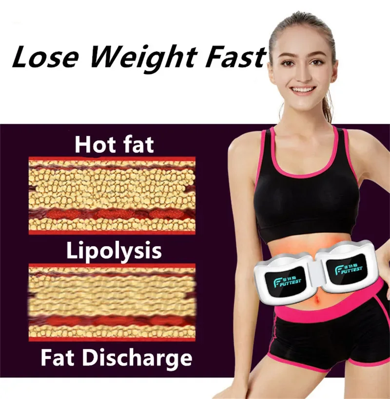 Slimming Cellulite Massager Eletric Muscle Stimulator Body Massagers Electric Belly Slimming Belt Fat Burner Abdominal Massager