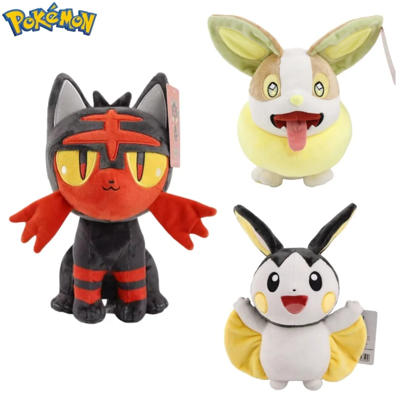 22-36-センチメートルポケモンエモルガぬいぐるみリッテンヤンパー-peluche-漫画アニメかわいい飾り快適なソフト人形子供のおもちゃギフト