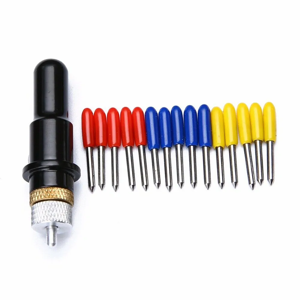 Long Lasting Mix for blades + Blade Holder for Roland Vinyl Cutter for plotter Perfect for Engraving on Various Materials