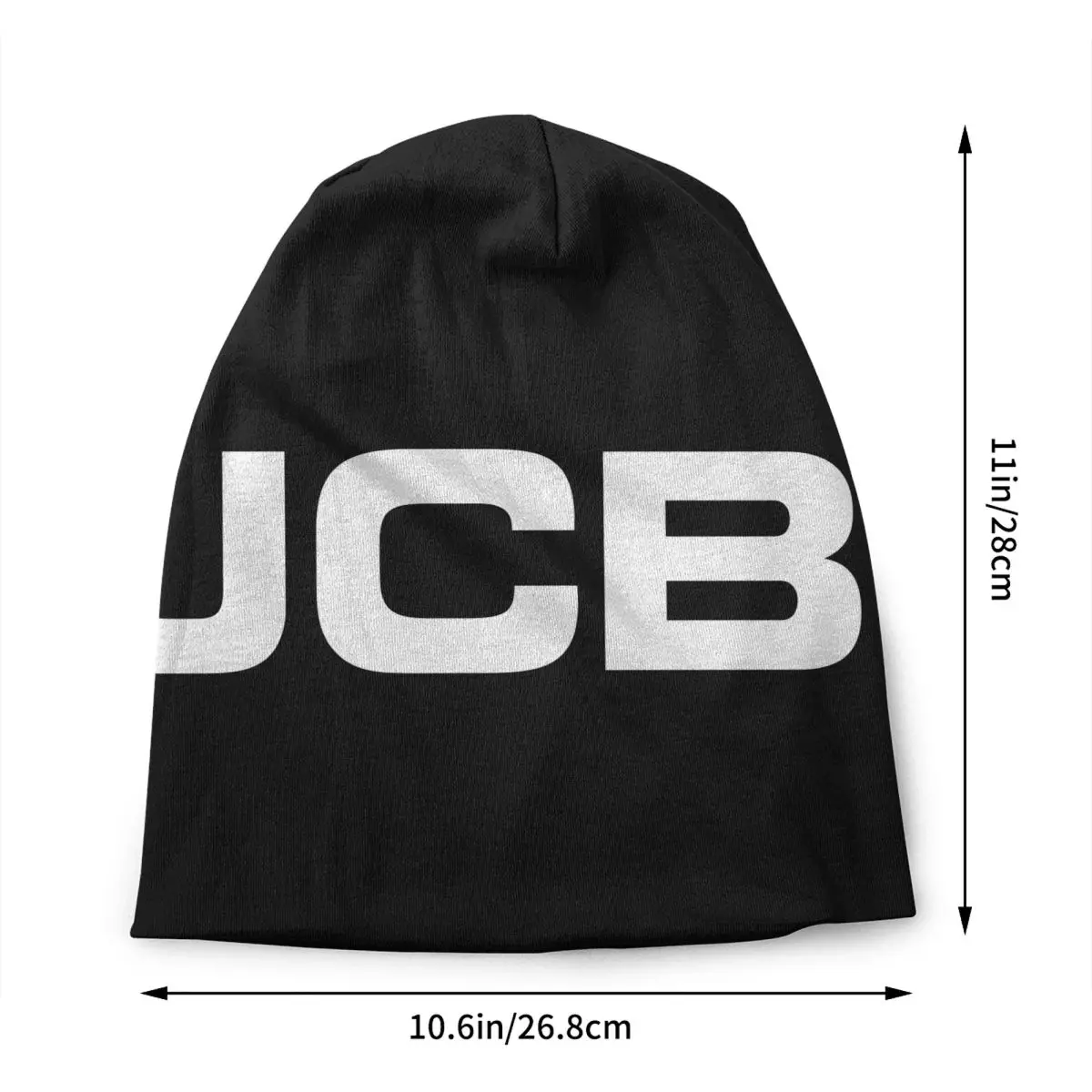 مخصص JCB بونيه القبعات الهيب هوب الحياكة قبعة للرجال النساء شتاء دافئ Skullies Beanies قبعات #2