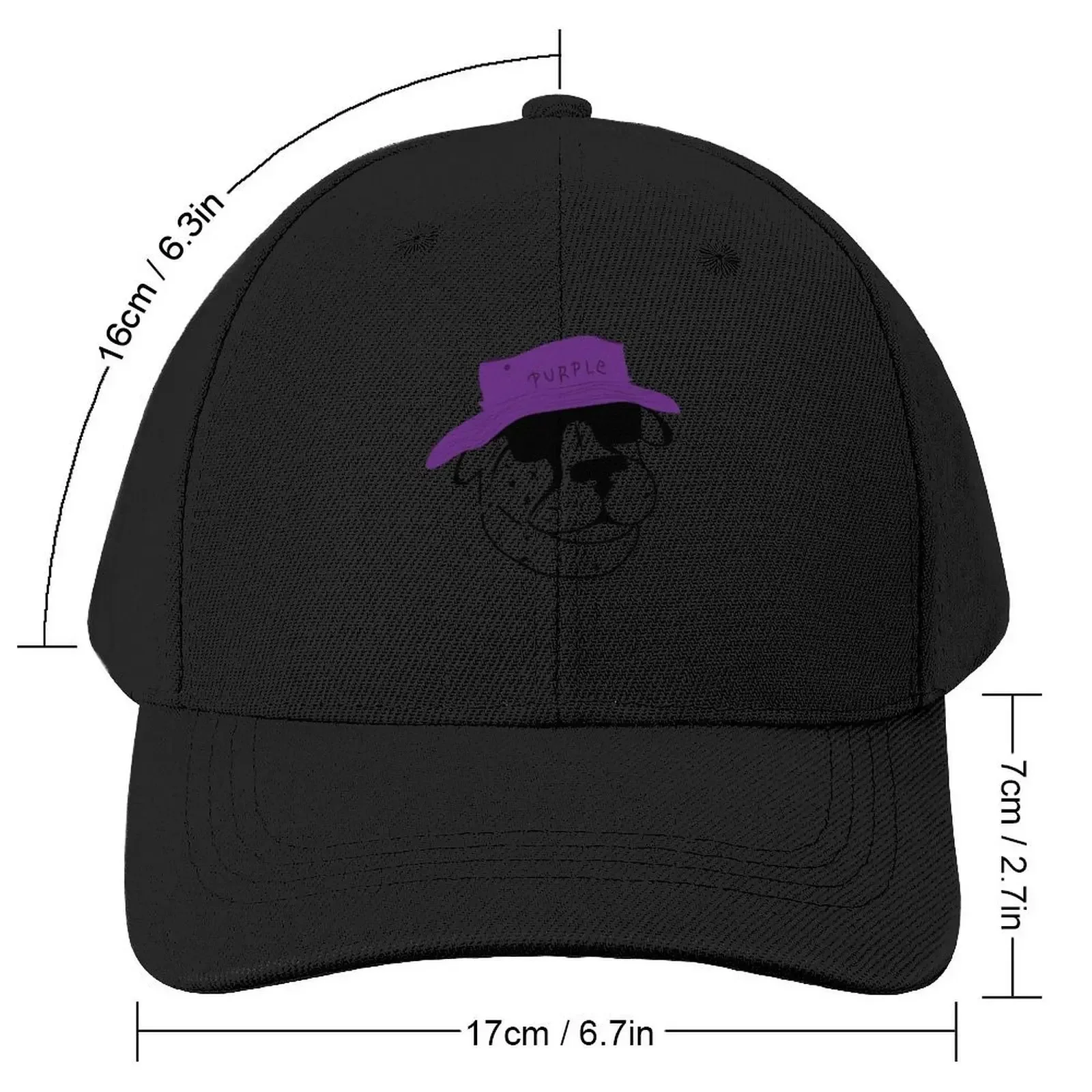 Purple Hat Cheetah Baseball Cap Beach Luxury Hat Golf Hat Sunscreen Mens Tennis Women's