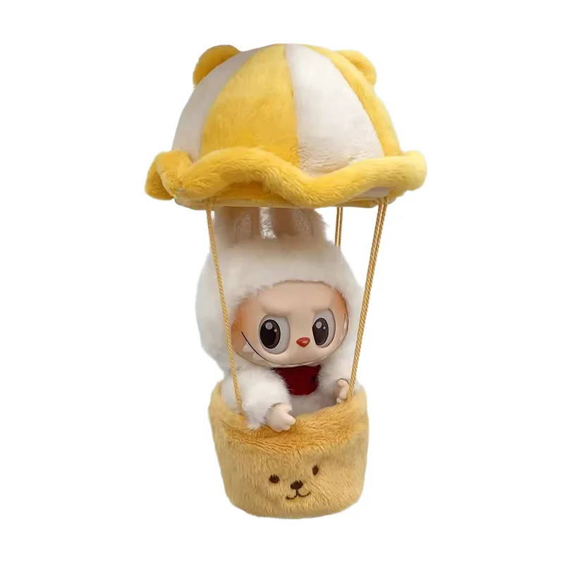 

10-13cm New Labubu Clothes Hot Air Balloon Idol Doll Clothes DIY Dress Up Plush Doll Accessories Fans Girls Collection Gifts