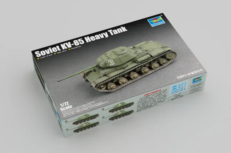 Trumpeter 1/72 07127 Soviet KV-85 Heavy Tank