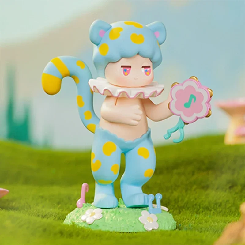 POP MART Satyr Tier Karneval Serie Blind Box Erraten Tasche Mystery Box Spielzeug Puppe Nette Anime Figur Desktop Ornamente Geschenk