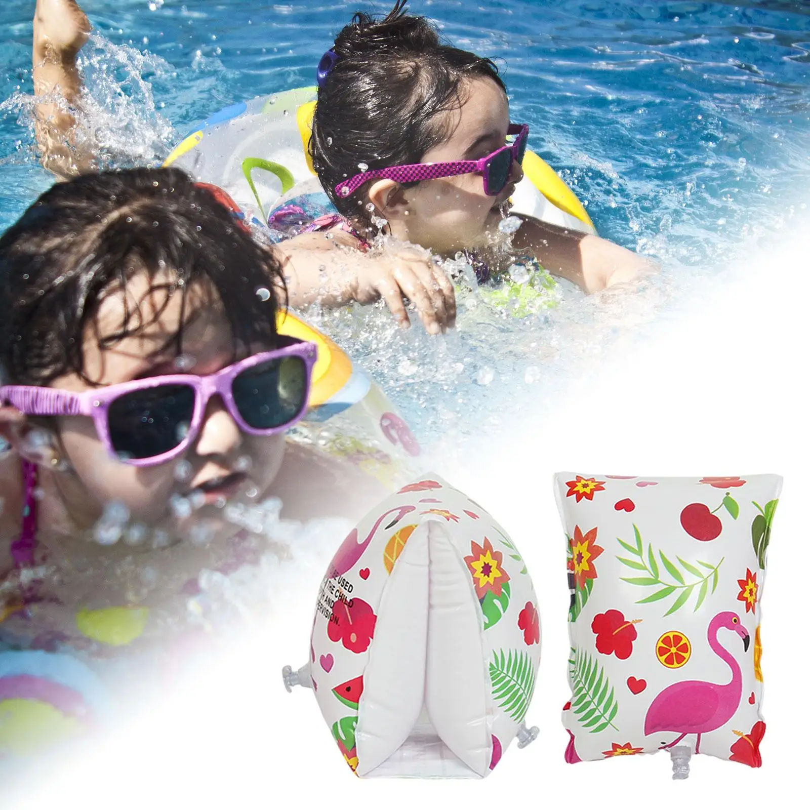 

Swimming Arm Rings for Beginners Tube Armlets for Kids Swimming Arm Floats