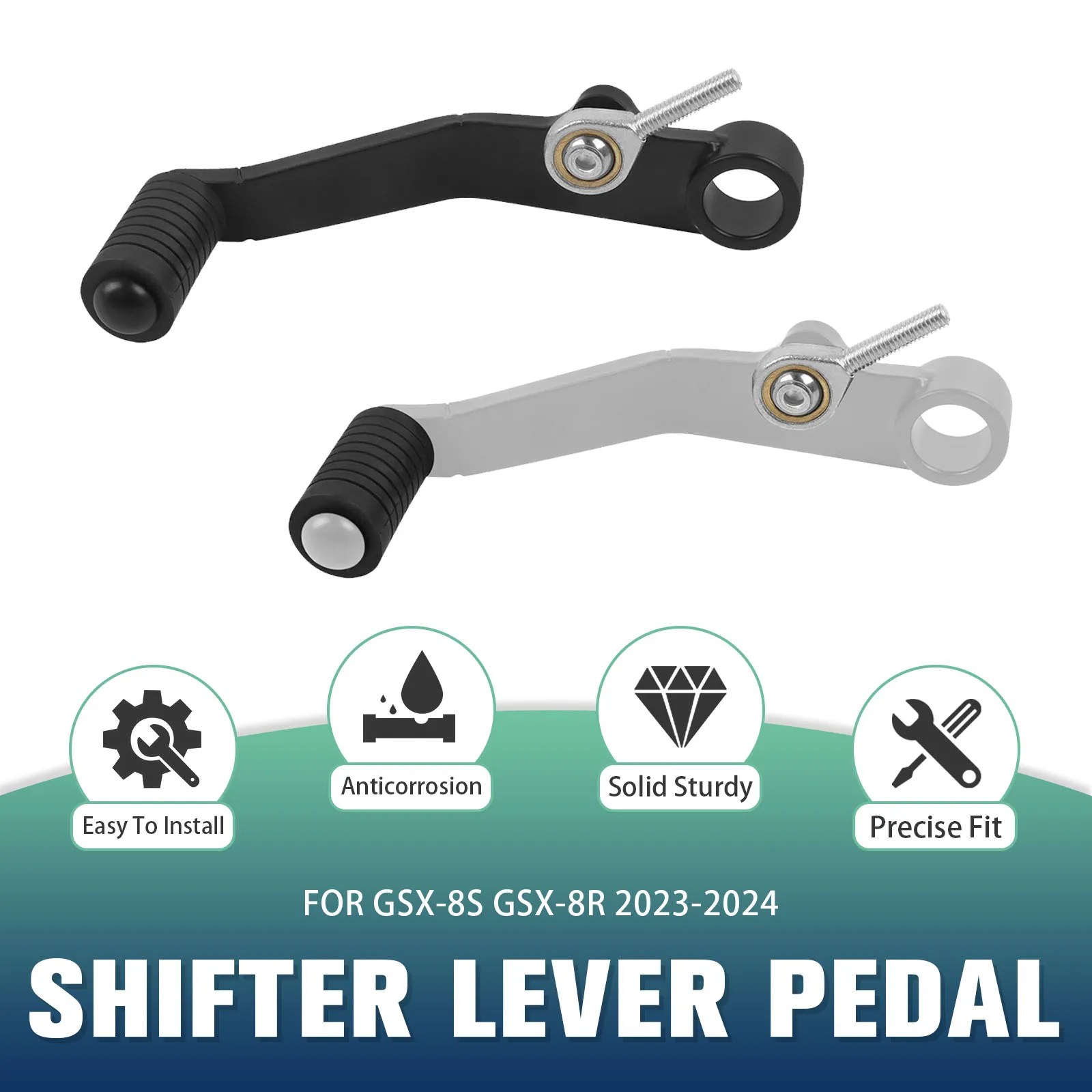 

GSX-8S GSX-8R Rear Foot Shifter Pedal Lever For Suzuki GSX 8S 8R GSX8S GSX8R 2023-2024 Gear Shift Lever Aluminum Accessories