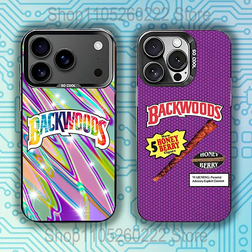 

B-Backwoods Logo Phone Case For iPhone 17,16,15,14,13,12,11,Pro,Max,Plus,E,Air,Mini Black Tpu IMD Cover