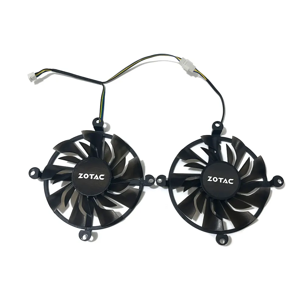 GPU NEW 2PCS GTX950 GTX1060 87MM CMP106-100 Video Card Cooling Fan For or ZOTAC GTX 1060 GTX 960 GTX 950 CMP106-100 Cooler Fan