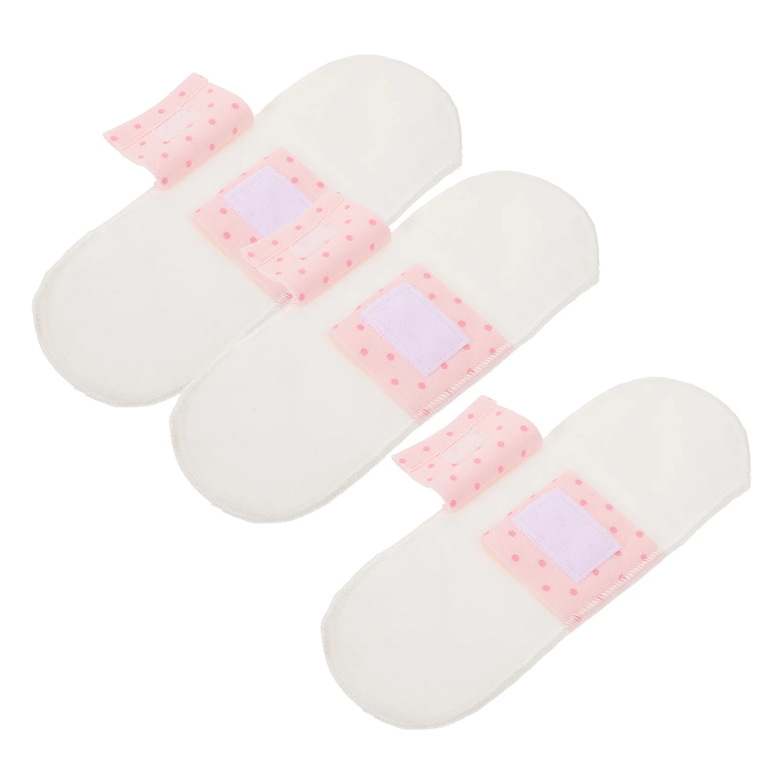 Sanitary Napkin Liner Washable Pads for Women Overnight Reusable Liners Panty Cloth Menstrual Cotton