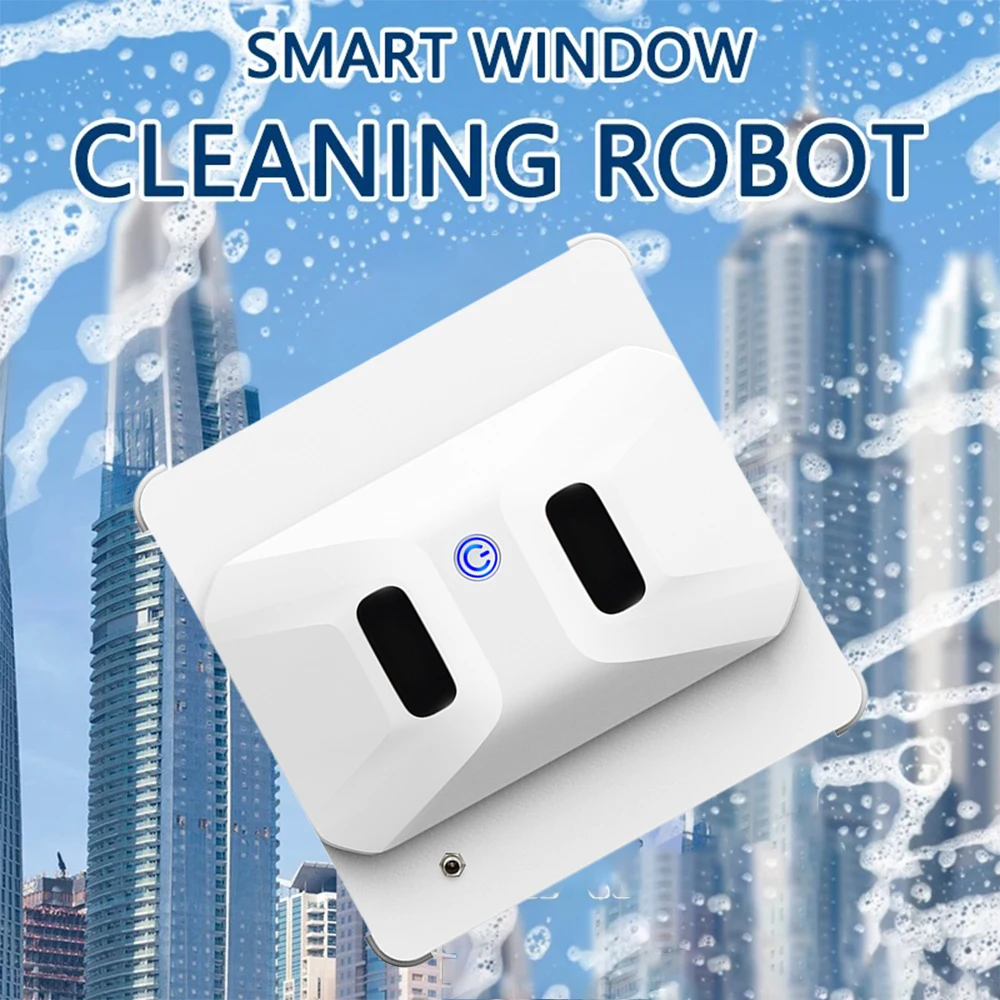 

Window Cleaning Robot W-S3 With APP&Remote Control Automatic Clean Glass Tile Wall Ultra-Quiet Square Cleaner Robot Smart Home