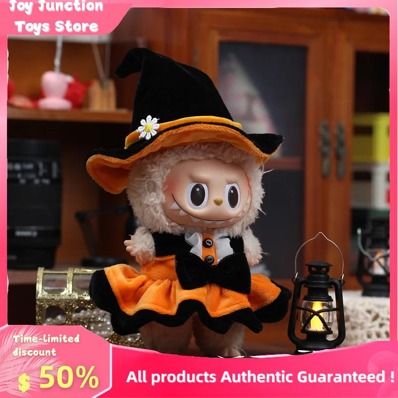 

Для лабу Хэллоуин тыква кукла костюм милый черный кот виниловая кукла одежда без куклы