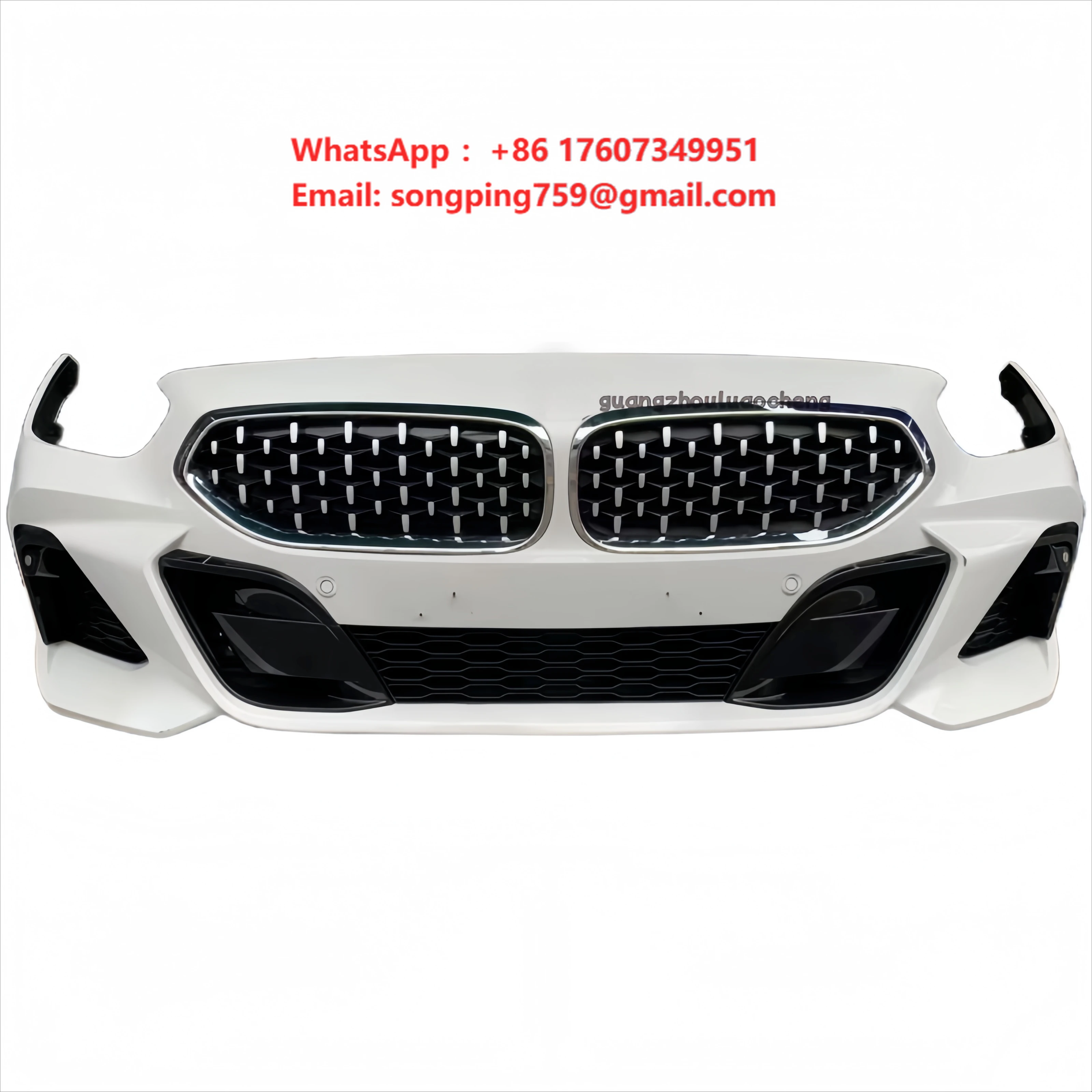 For BMW Z4 E89 G29 Front Bumper Assembly Headlight & Radiator with Anti-Collision Beam Water Tank & Gantry for Car Bumpers