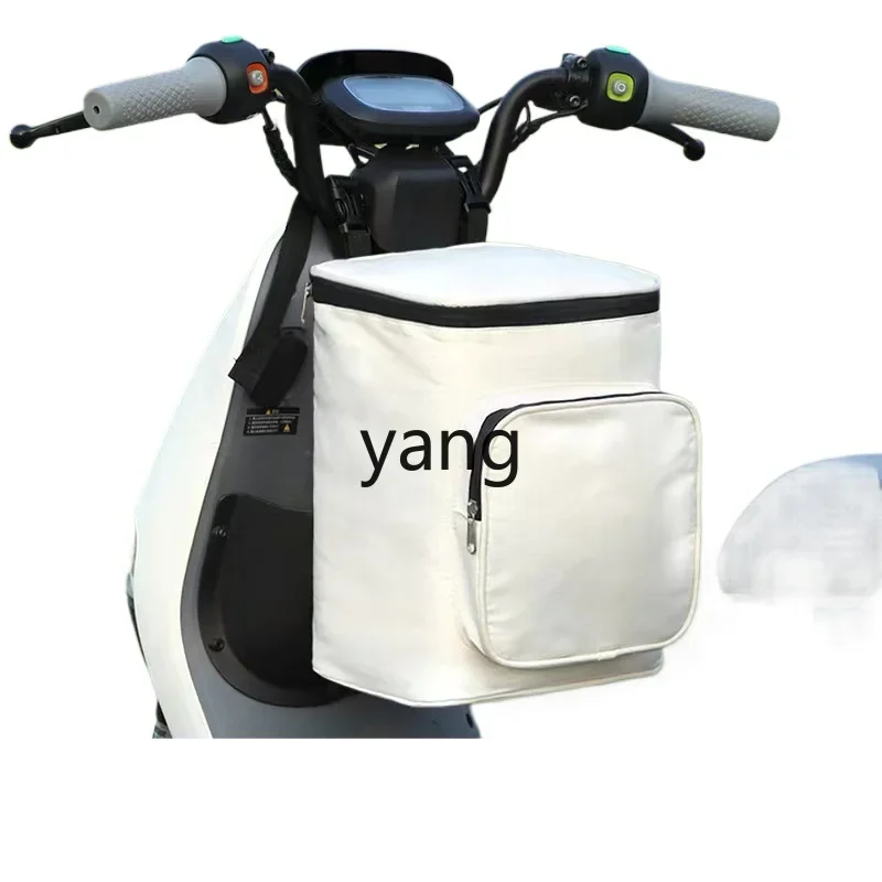 

Yjq electric car helmet hanging bag large battery car waterproof front storage raincoat cover bag