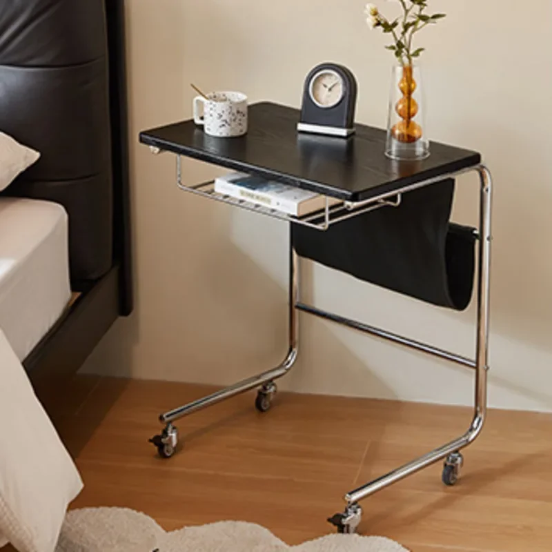 خمر مكتب الكتابة المنزلية السرير أريكة حامل المحمول المدمجة المنزلية الشمال الحوسبة الجدول صالة ديكور