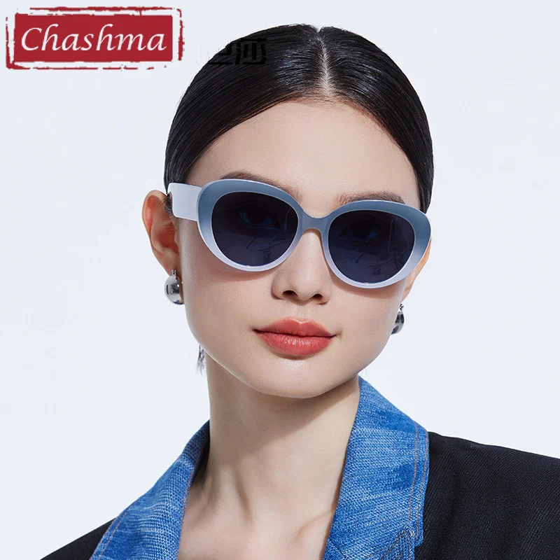 Chashma Gafas Women Myopia Polaroid Glasses Prescription TR 90 Driving UV 400 Protection Sunglasses Round Fashion Sun Glass