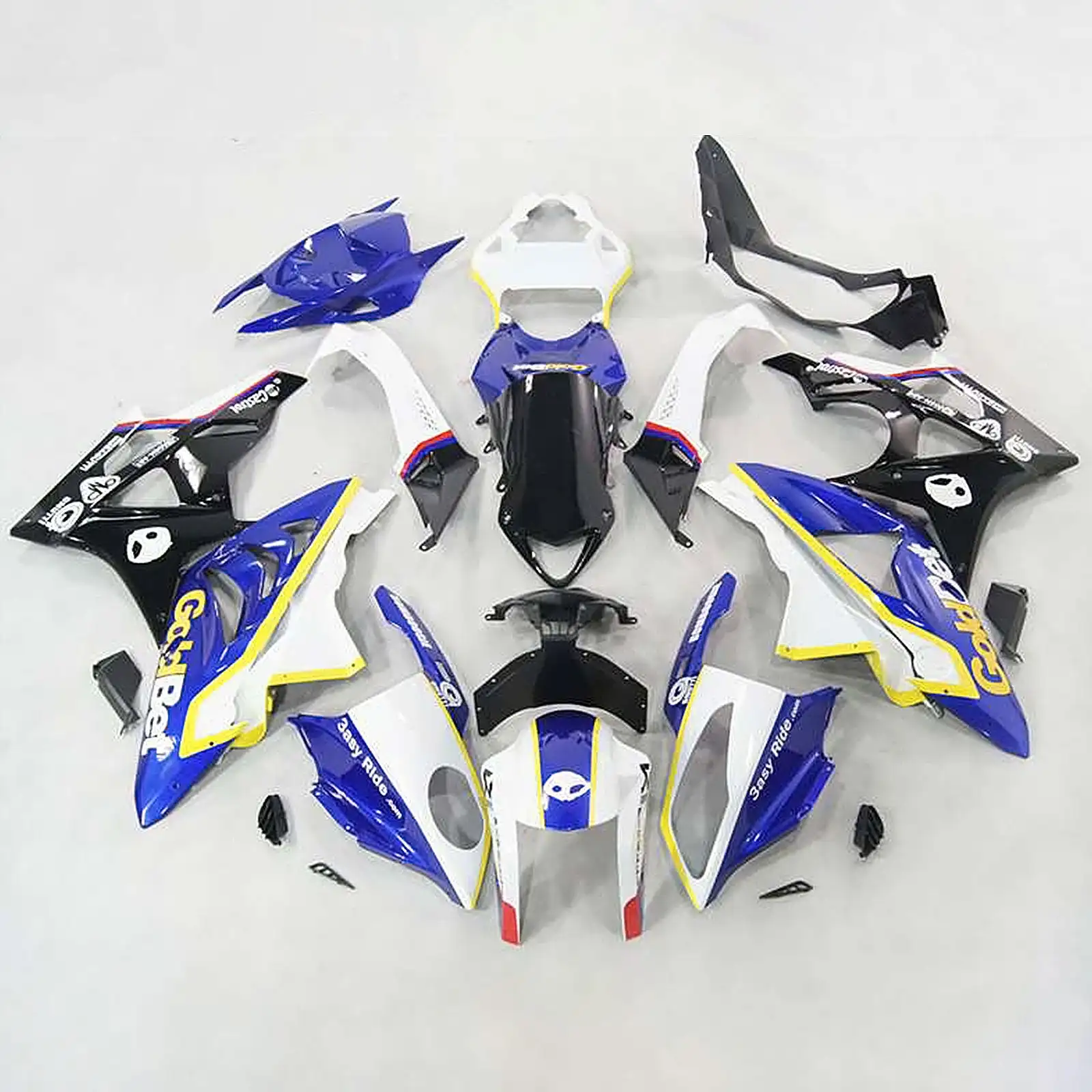 

Motorcycle Fairing Kit ABS Plastic Accessories for S1000RR 2019 2010 2011 2012 2013 2024 Motorcycle Fairing Kit