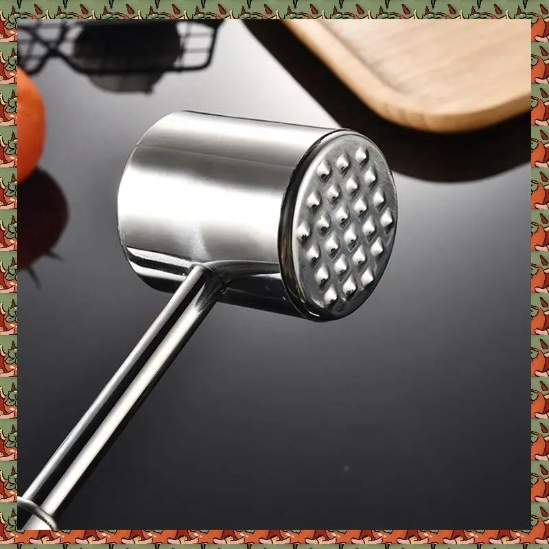 Fleischklopfer, doppelseitiger Fleischhammer, fester Fleischhammer, loser Fleischhammer für Schnitzel, Steak