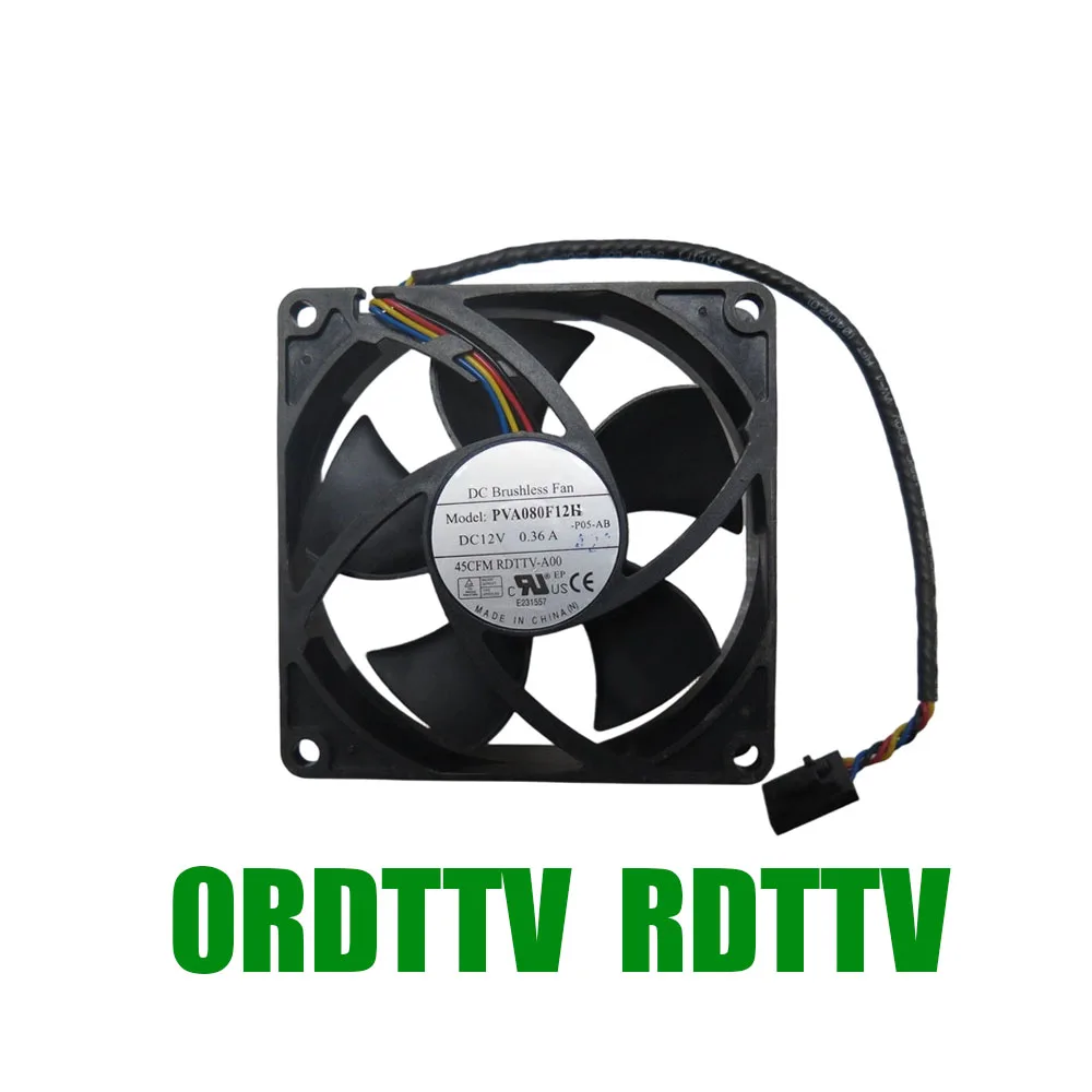 

For DELL For Precision Tower 5810 7810 0RDTTV RDTTV-A00 PVA080F12H-P05-AB DC12V 0.36A Cooling Fan