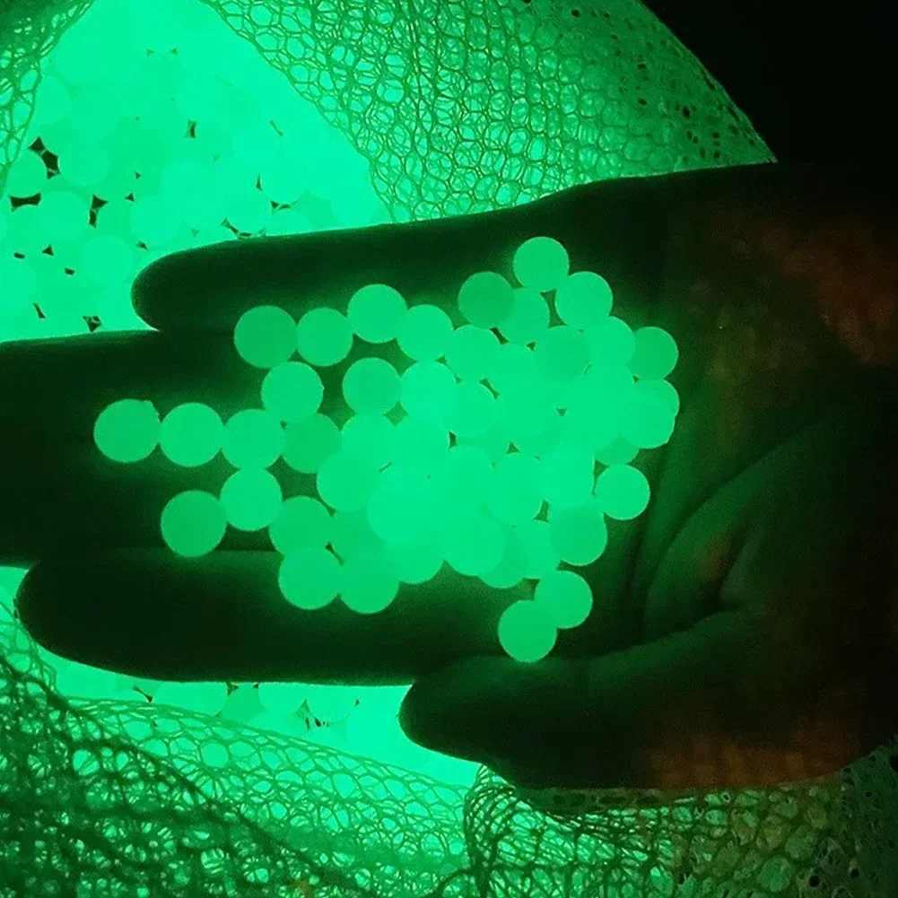 مضيئة حبات المياه الناسف الرصاص الادسنس الأسلحة هلام الكرة بندقية الذخيرة تزايد Splatrball كرة الماء الخضراء لزهرية ديكور DI