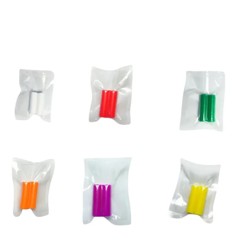 Food Grade Silicone Orthodontic Chewies Colorful Independent Packed Aligner Seater Chew Sticks for Invisible Braces Dental Care