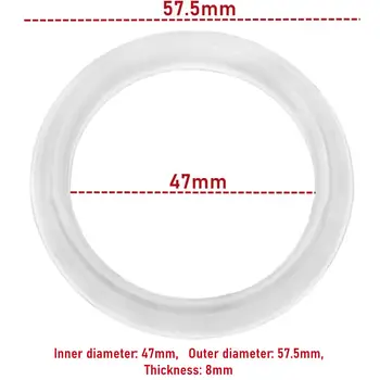 2 ks silikonového těsnění pro DeLonghi EC680 EC685 EC695 EC820 EC850 EC860 EC9335M EC9355M EC9665M těsnicí kroužek pro kávovar DeLonghi 8 nejlepší prodej Příslušenství k DeLonghi EC685 - №6