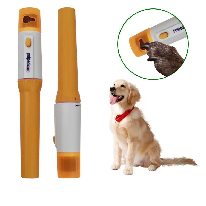Pet Pedicure Tools Care File Electric Automatic Pet Grinder Pet Cat Puppy Paw Claw Toe Nail Grinder Grooming Trimmer Clipper