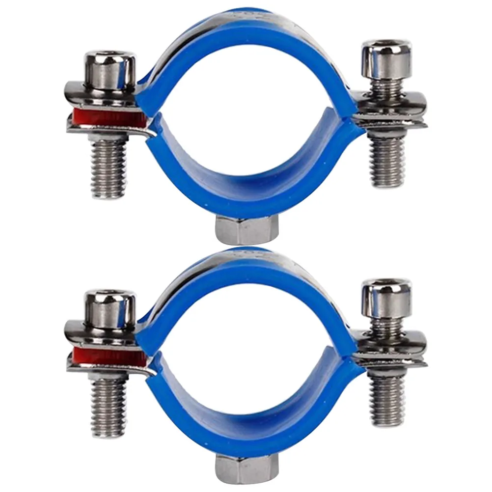 2 Pcs Office Chair Stop Sinking Tool Protector Braces Stainless Steel Clamp Bracket