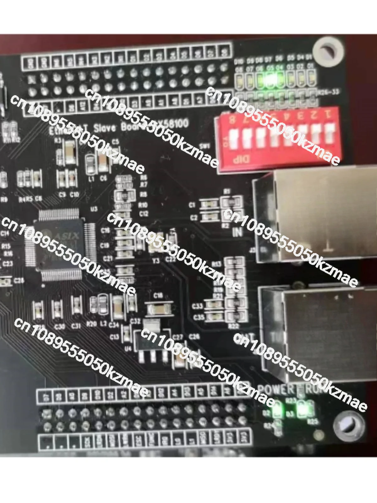 STM32+AX58100 EtherCAT EtherCAT IO Board