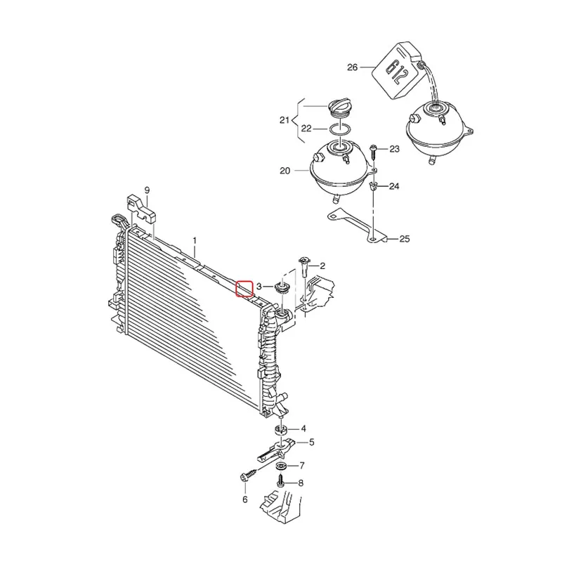 Рисунок 3 - Защитные втулки панели вентилятора
