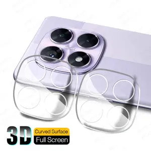 Bilashmart 2 3D HD Camera Glass Protector Xiaomi Redmi Note 14 15 Pro 5G Note14 Pro+ Note14Pro 15Pro Plus 14Pro Note15 4G Lens Cover