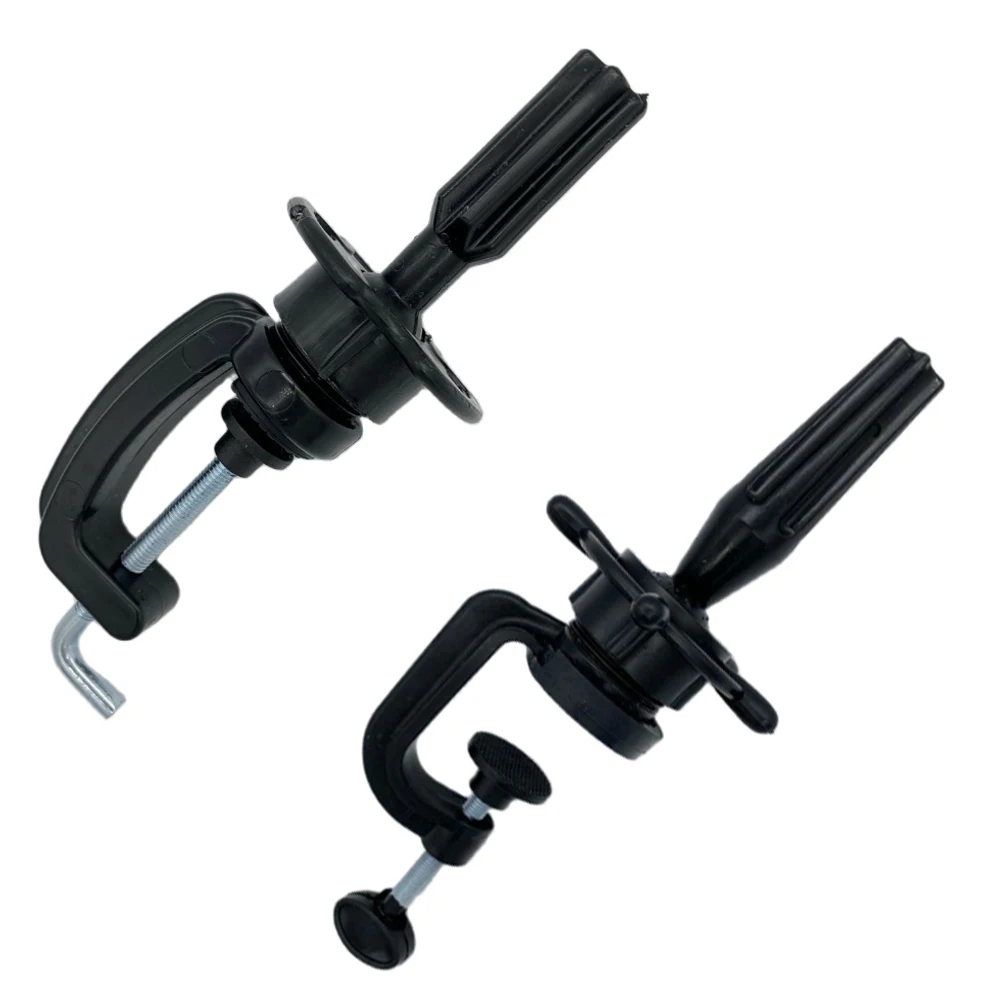 ขาตั้งวิกผมแบบหนีบโต๊ะ หุ่นฝึกทำผม ที่ยึดวิกผม ปรับระดับได้ วัสดุพลาสติก อุปกรณ์เสริมผม