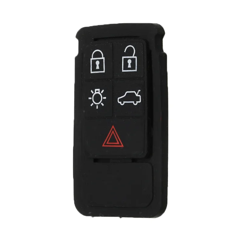 5/6 Buttons Remote Key Rubber Pad Replacement Fob Fit For Volvo S60 V60 XC60 S70 V70 S80 XC70 XC90 Car Remote Key Mat Case