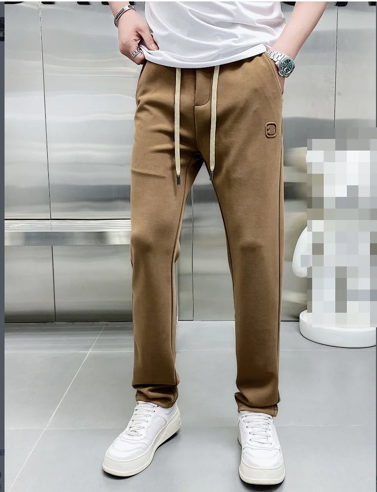 

2024 DIKU JING Fashionable and versatile casual pants, high-quality pockets on both sides, copper-ammonia silk fabric M-4XL