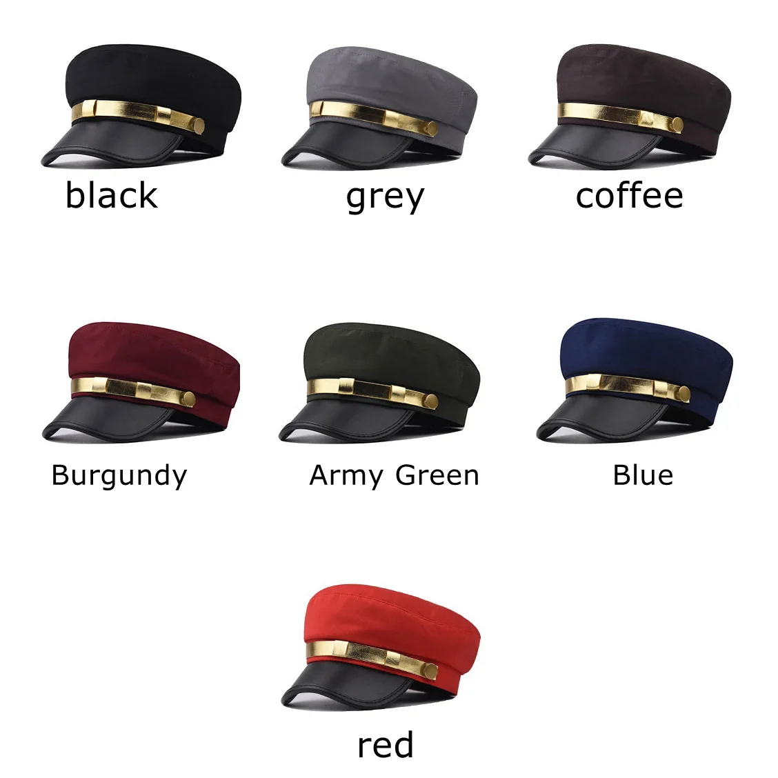 Women Girls Caps Newsboy Hat Visor Bakerboy Cabbie Gatsby Pageboy Visor Beret Hat