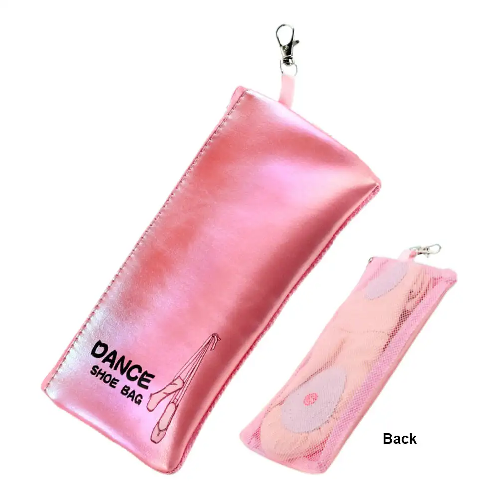 1PC Multi-Functional Children's Dance Shoe Bag Shoe Size Within 38 Yards Breathable Net Storage Bag With Hook Stduent