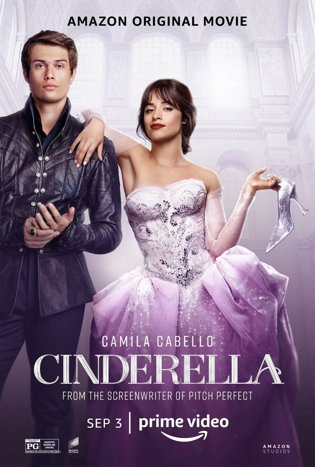 Cinderella Movie Print Art Canvas Poster for Living Room Decor, Home Wall Picture