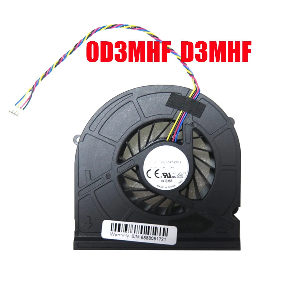 

Cooling Fan For DELL For Inspiron One 2020 0D3MHF D3MHF BUB0812DD-CJ62 DC12V 0.58A Compatible EF90201V1-C010-S99 New