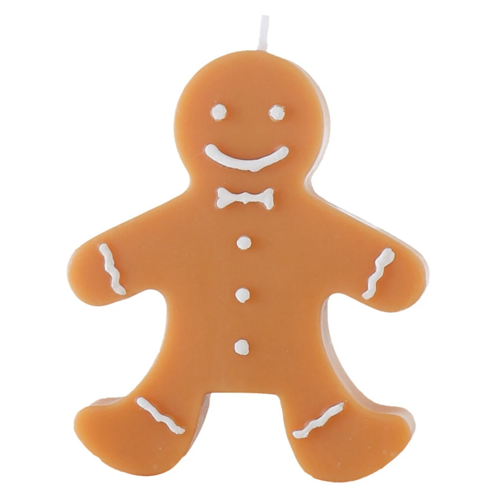 

Gingerbread Man Candle Aroma Gift Fragrance Candle Brown Candle Party Home Christmas DIY Room Decor Tools Accessories Ornaments