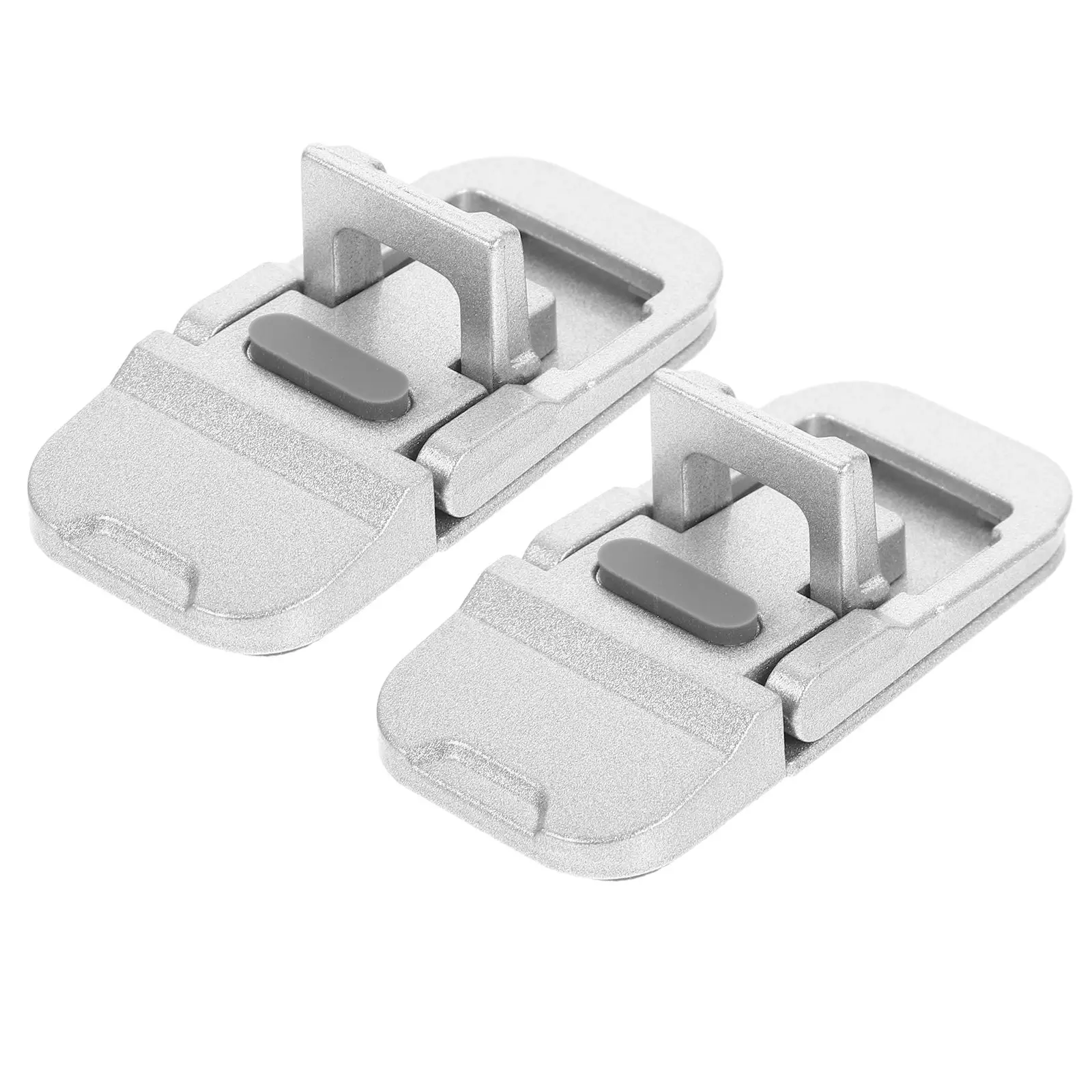 

2 Pcs Laptop Stand Notebook Ergonomic Foldable Zinc Alloy Silver Cooling Adjustable Height Portable Workspace Saver