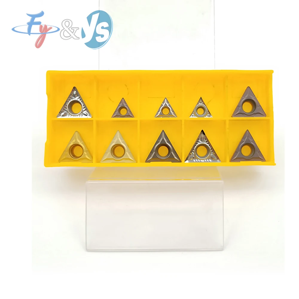 

10 шт. TCMT090204 PM 4225 твердосплавные вставки для внутренних токарных инструментов, токарные вставки для токарных станков с ЧПУ