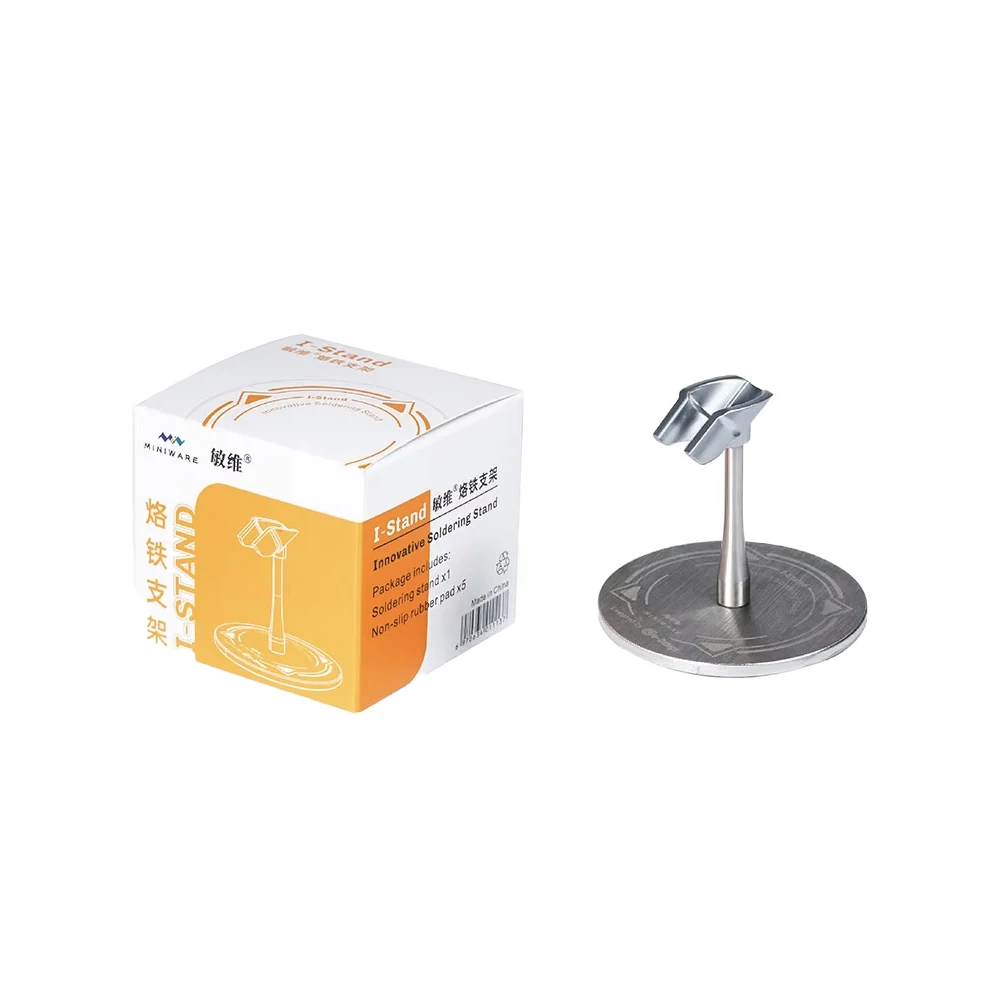 MINIWARE Innovative Soldering Iron Stand 3mm 304 Stainless Steel Standby Holder Compatible with TS101 Smart Soldering Iron