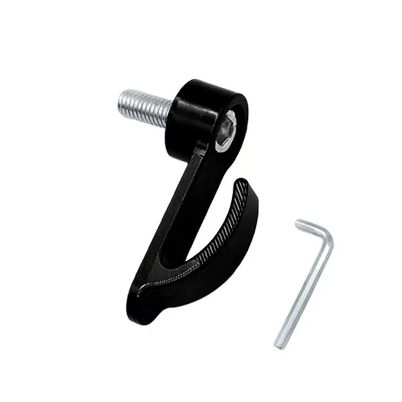Gancho Universal de aleación de aluminio CNC para motocicleta, soporte de gancho de un solo orificio para casco, bolsa de transporte para bicicleta de cross, Scooter Eléctrico, ciclomotor