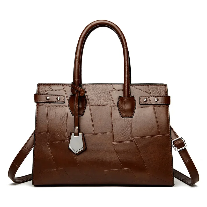 

Luxury Large Handbags Women Bags Designer Leather Shoulder Crossbody Bags for Women 2024 Casual Tote Ladies Messenger Hand Bags