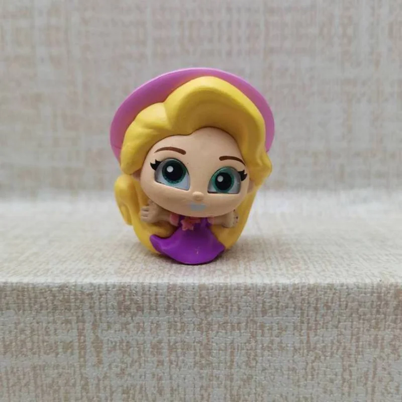 Disney Doorables Anime Figures Princess Anna Elsa Mickey Mouse Housecute Kawaii Big Eyed Doll Cartoon Model Toys Kids Gifts images - 6